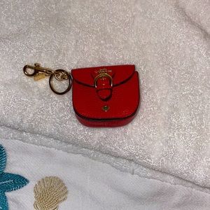 Coach AirPod bag charm holder